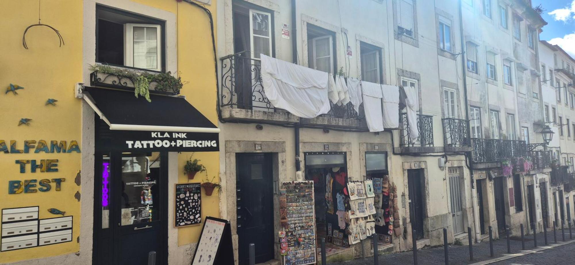 Appartement Crooked House Alfama Lissabon